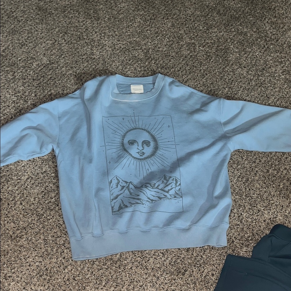 American Eagle Outfitters Gray Sweatshirt